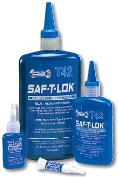 SAF-T-LOK Linea de Adhesivos Selladores de Roscas